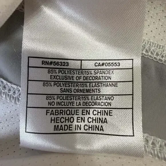 Nike Golf Women's Fit Dry Short Sleeve Performance Polo Shirt White/Grey S - Picture 4 of 6